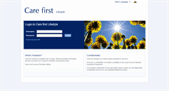 Desktop Screenshot of carefirst-lifestyle.co.uk